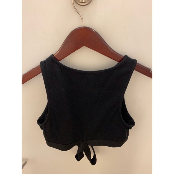 Never worn black crop top🖤 - Picture 2 of 5
